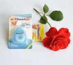 D208 triangle shape dental floss blister card package